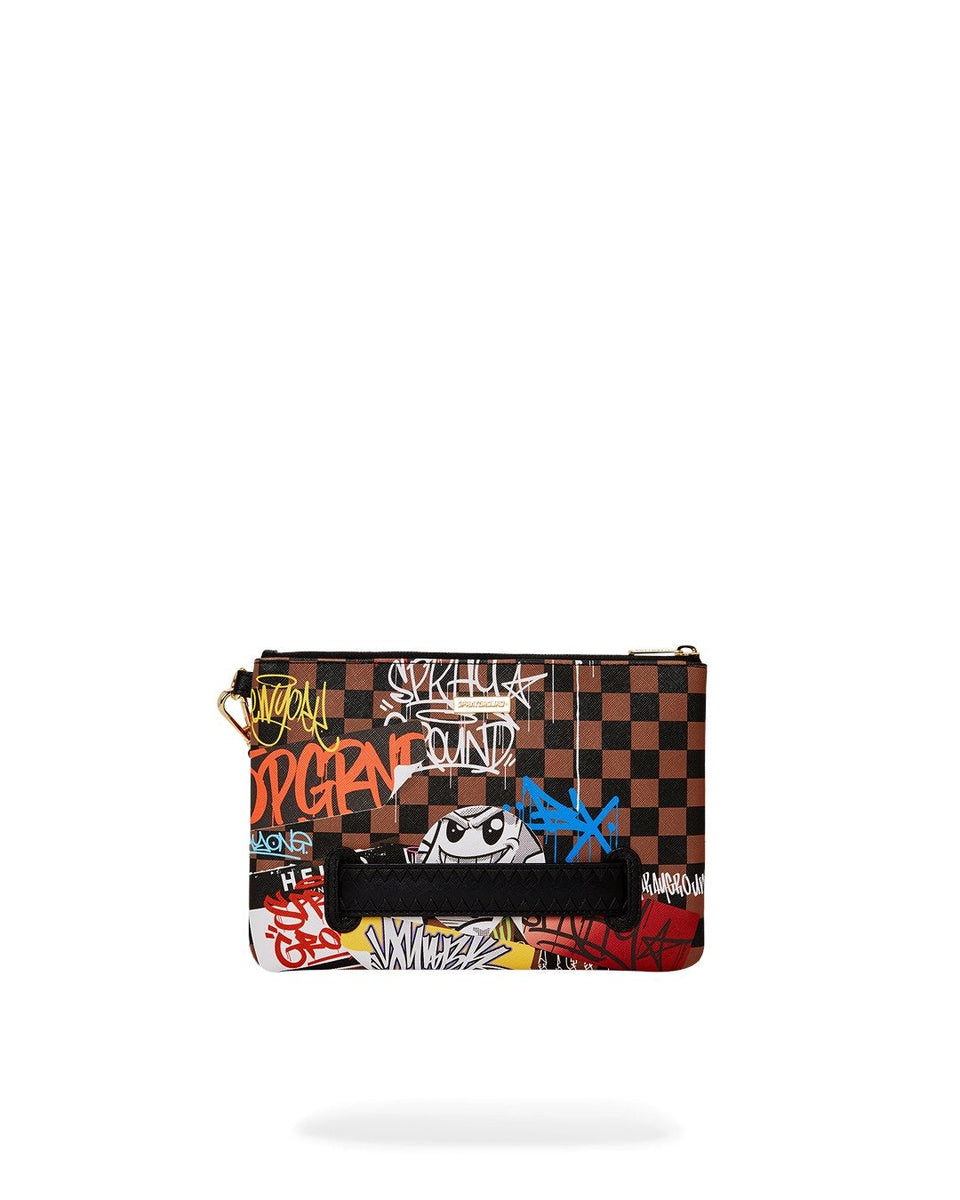 TAGGED UP SIP CROSSOVER CLUTCH-Sprayground-Tracolle & messenger-Vittorio Citro Boutique