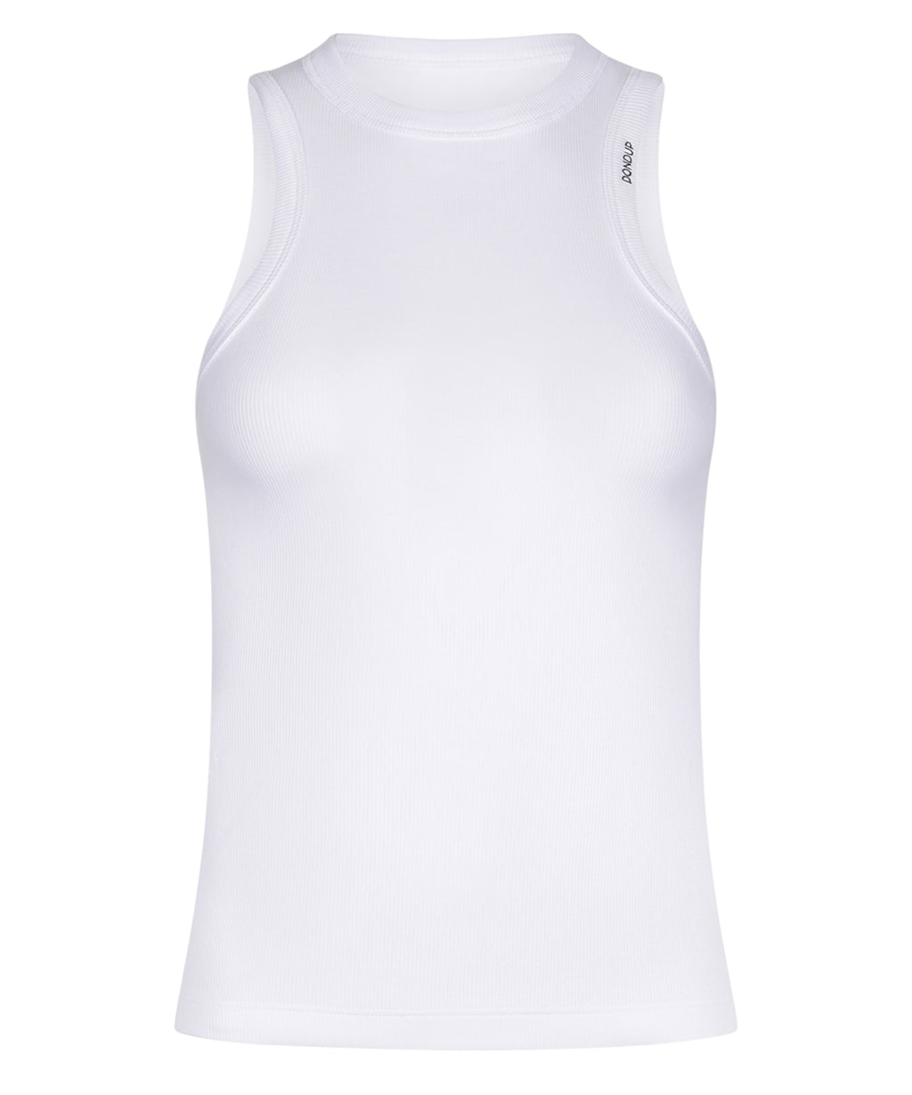 Dondup Damen-Tanktop aus Stretch-Baumwolle