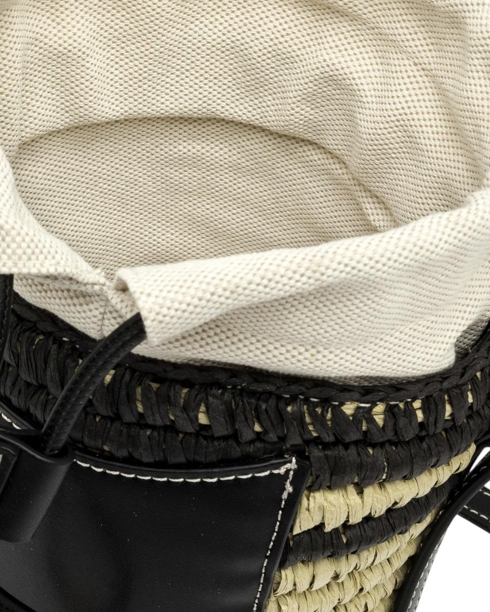 Secchiello Mae in paglia-Borse a spalla-Gianni Chiarini-Vittorio Citro Boutique