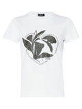 T-shirt Ecosostenibile con Stampa Logo-T-shirt-Liu-Jo-Vittorio Citro Boutique