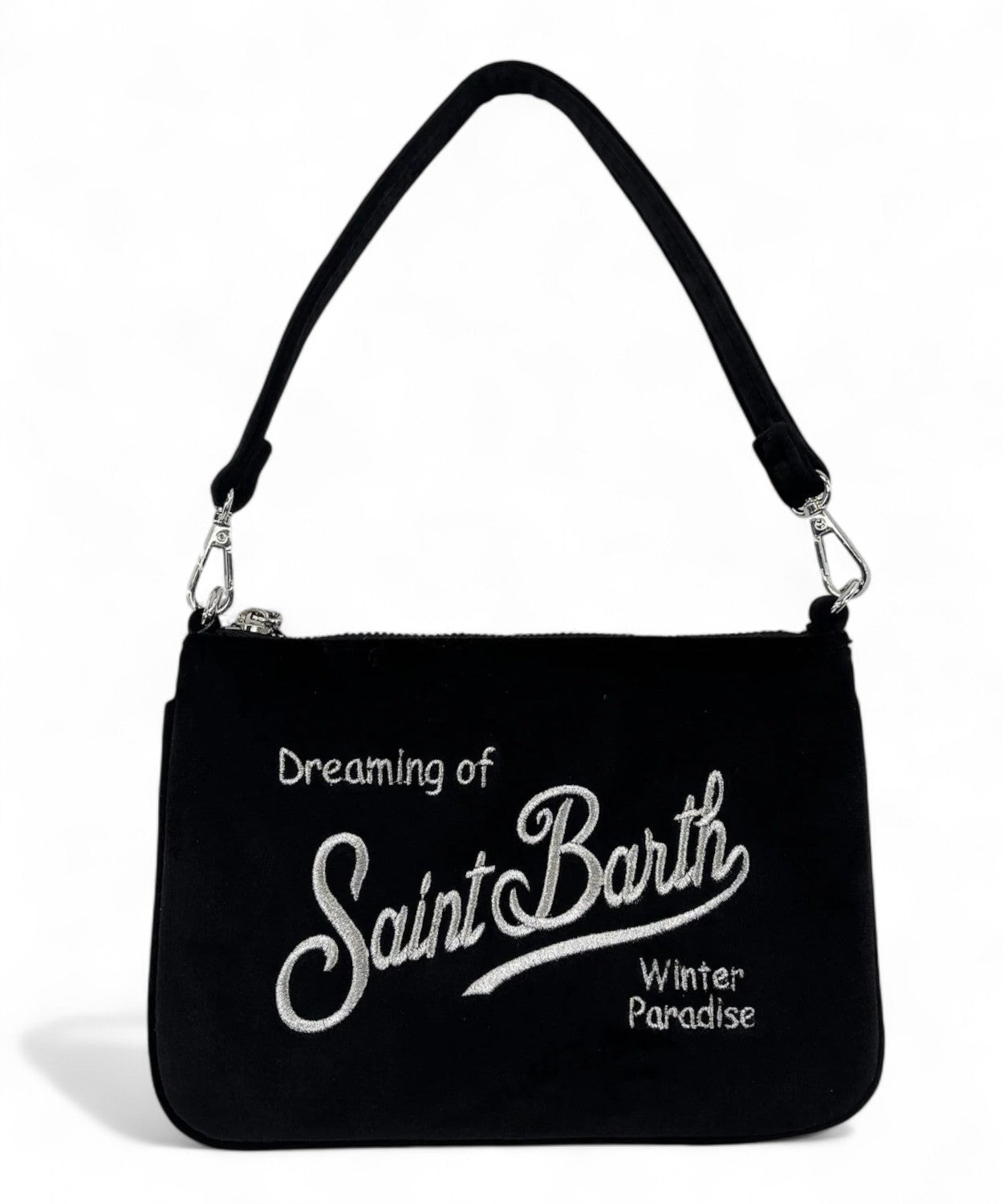 Borsa a spalla Parisienne Mini Velvet MC2 Saint Barth-Mc2 Saint Barth-Borse a spalla-Vittorio Citro Boutique