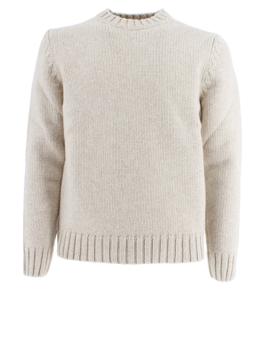 Maglione girocollo rasato-H953-Maglieria-Vittorio Citro Boutique