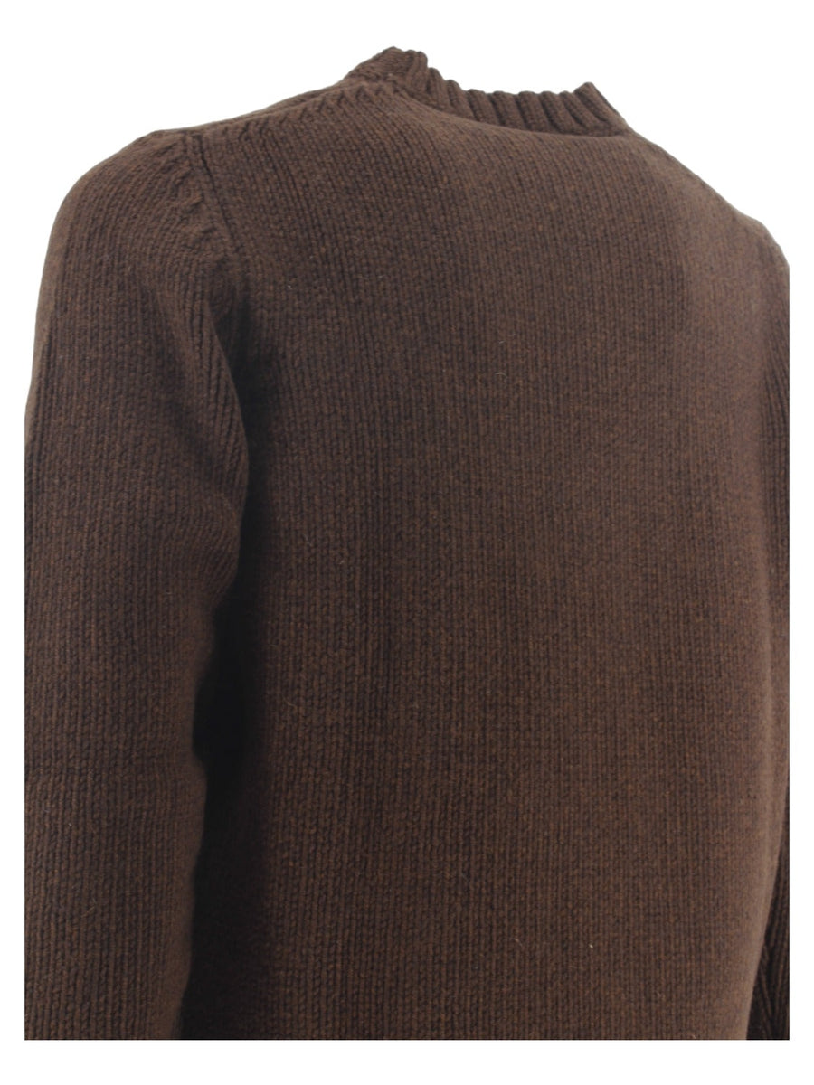 Maglione girocollo rasato-H953-Maglieria-Vittorio Citro Boutique
