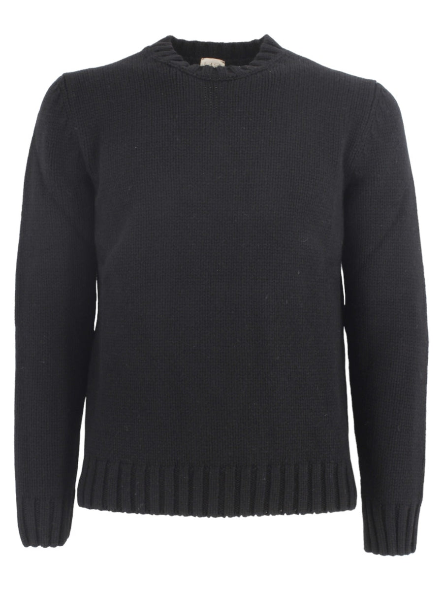 Maglione girocollo rasato-H953-Maglieria-Vittorio Citro Boutique