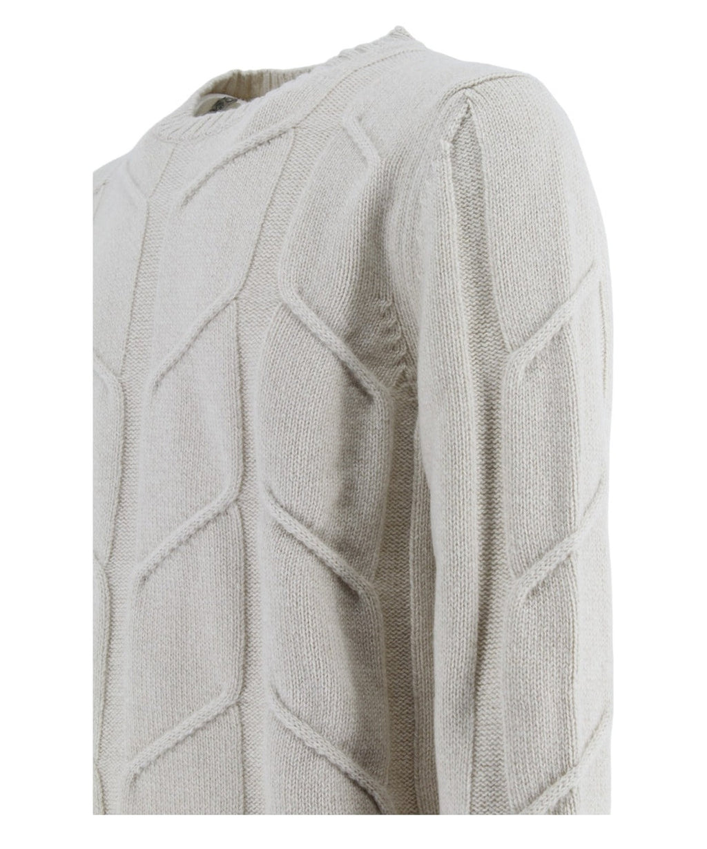 Girocollo treccia-H953-Maglieria-Vittorio Citro Boutique