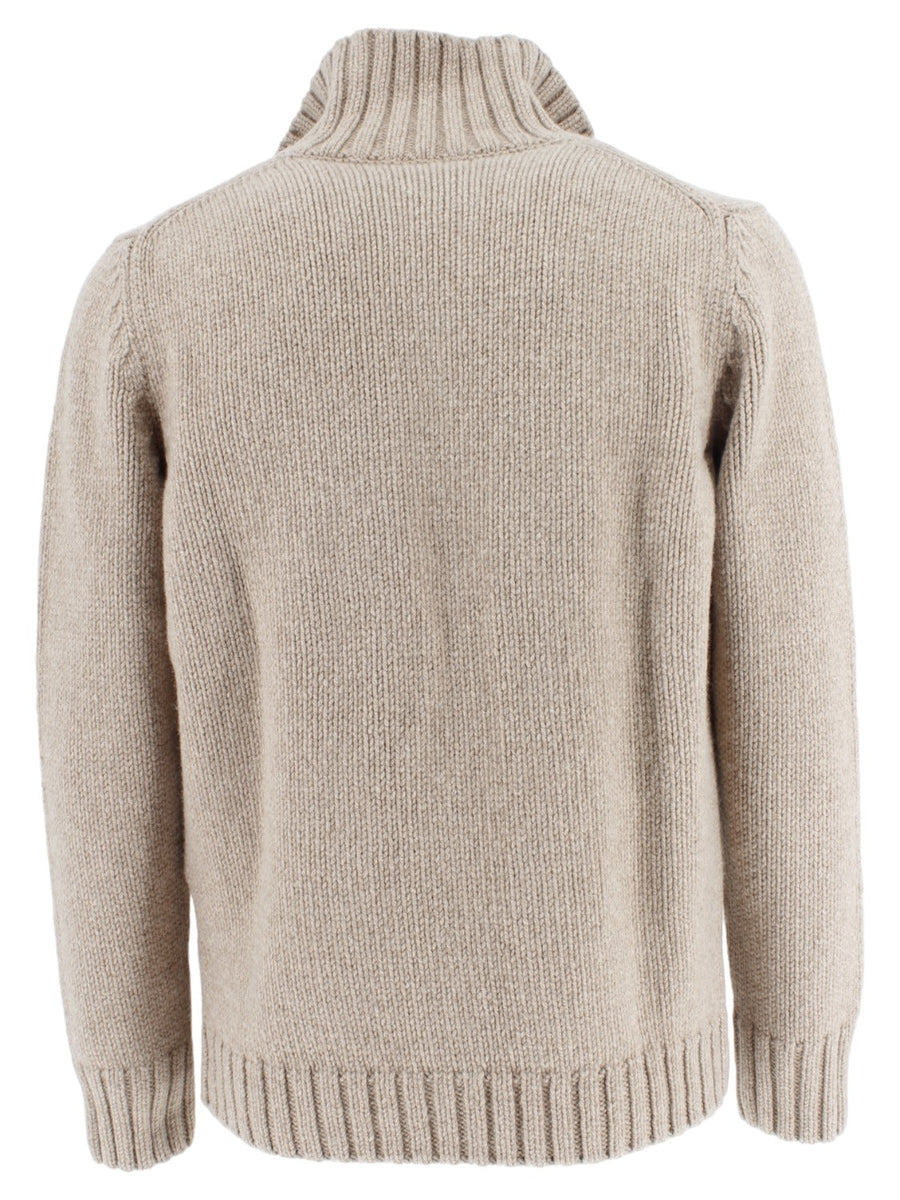 Tokio full zip con tasche-H953-Maglieria-Vittorio Citro Boutique