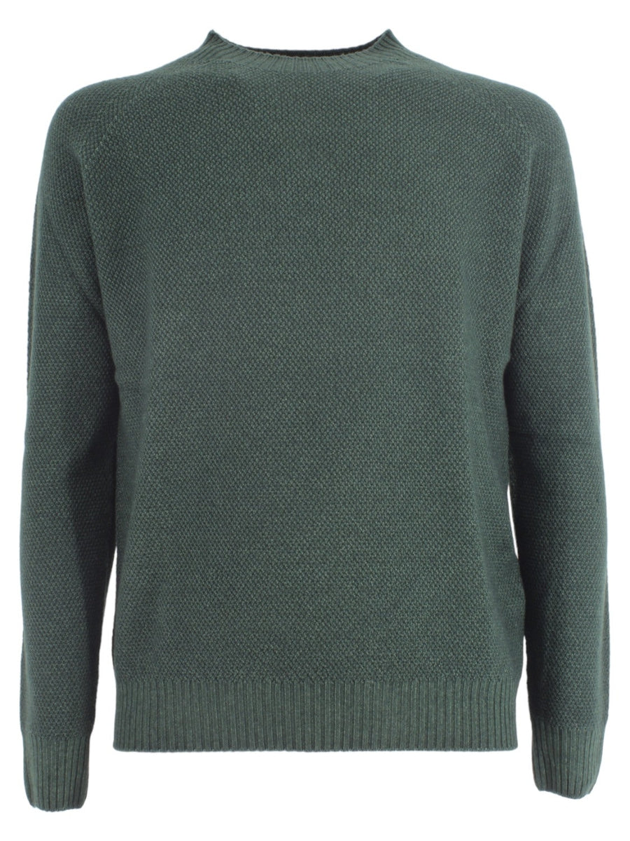 Girocollo grana di riso-H953-Maglieria-Vittorio Citro Boutique