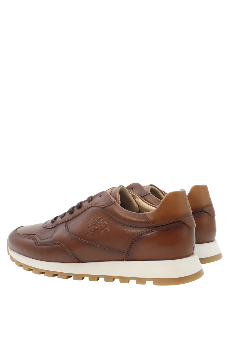 Sneakers uomo cuoio-La Martina-Sneakers-Vittorio Citro Boutique