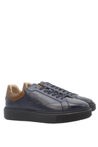 Sneaker in pelle blu-La Martina-Sneakers-Vittorio Citro Boutique