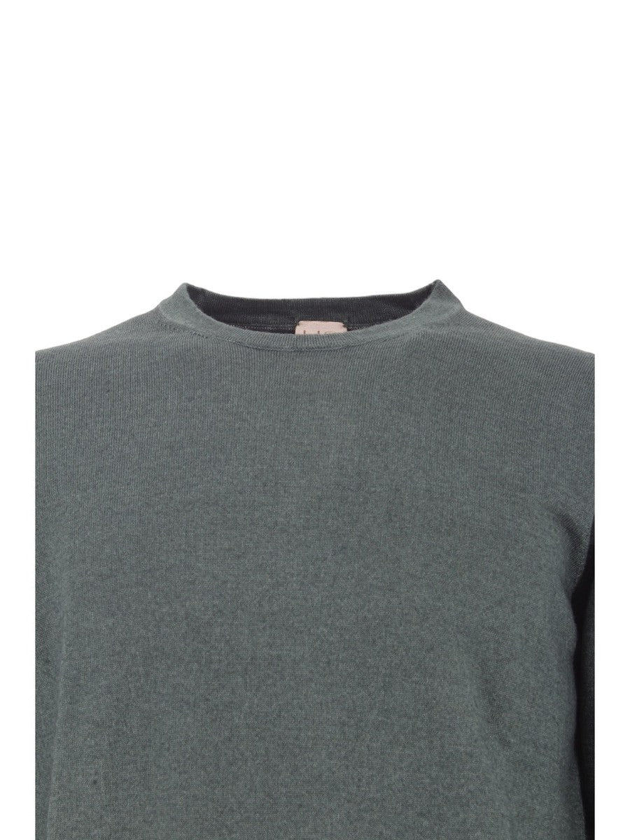 Girocollo Basico in Pura Lana Merinos-H953-Maglieria-Vittorio Citro Boutique