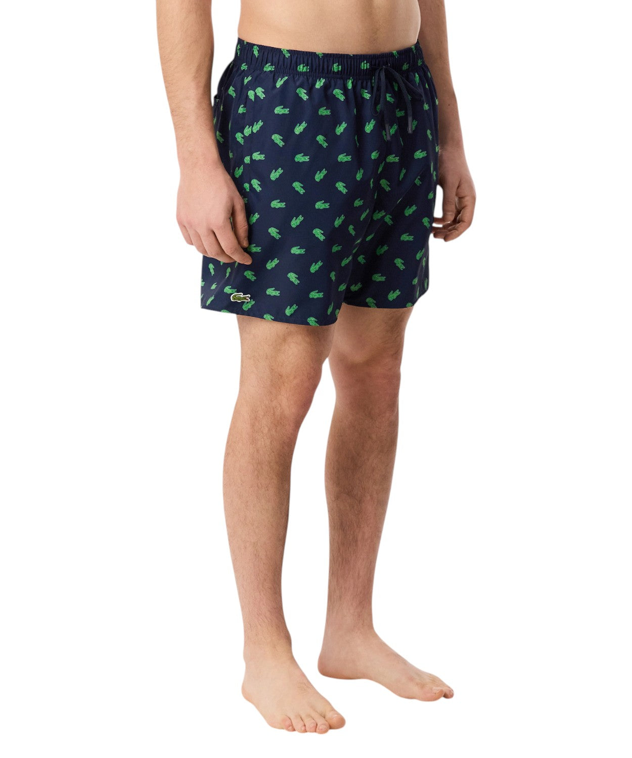 Boxer mare uomo Lacoste con stampa coccodrillo