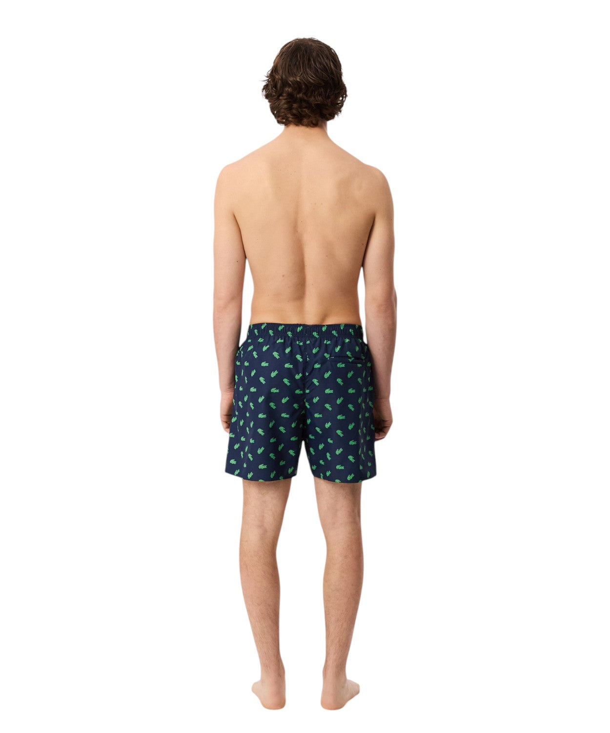 Boxer mare uomo Lacoste con stampa coccodrillo