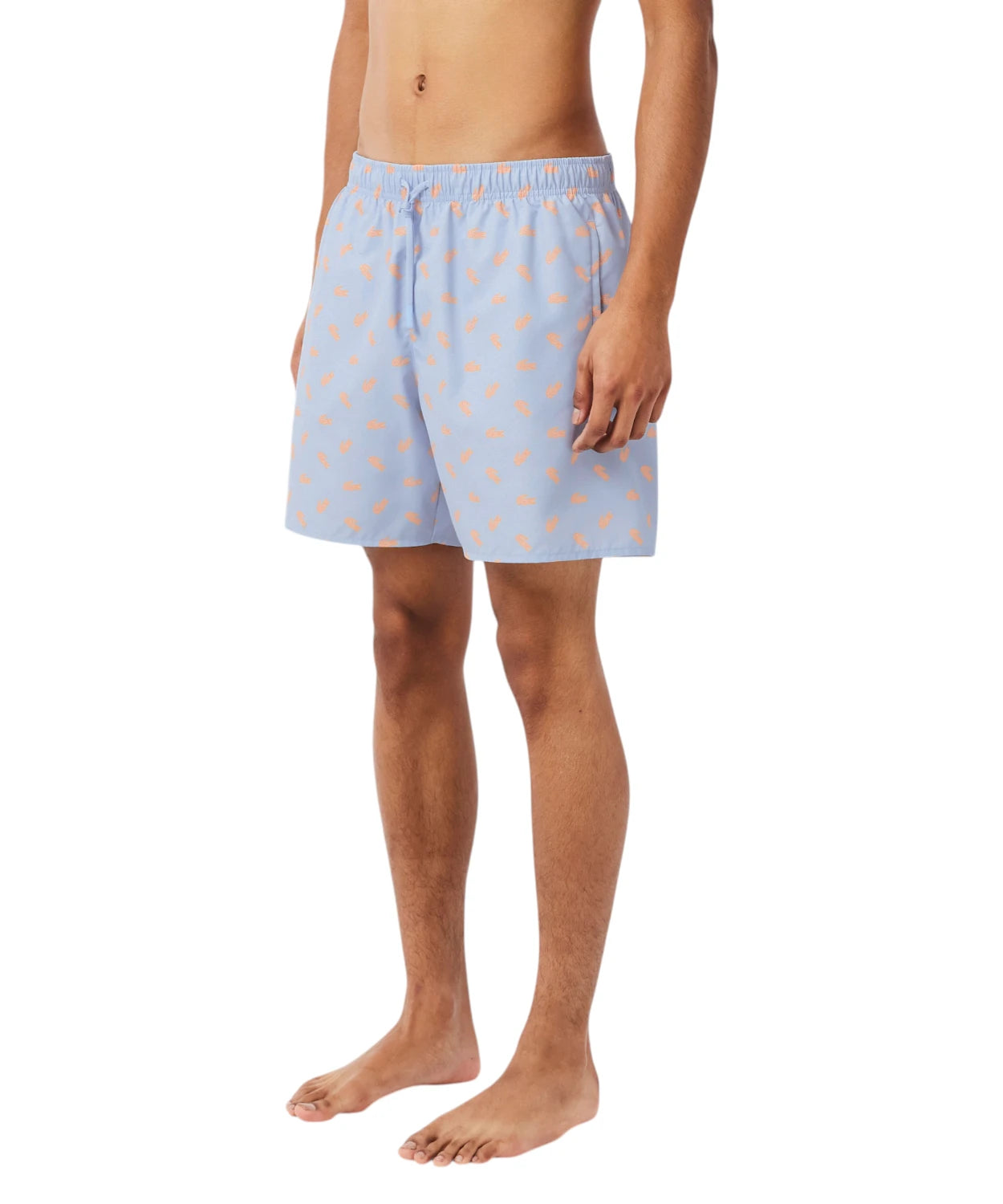 Boxer Mare Uomo Lacoste con Stampa Coccodrillo