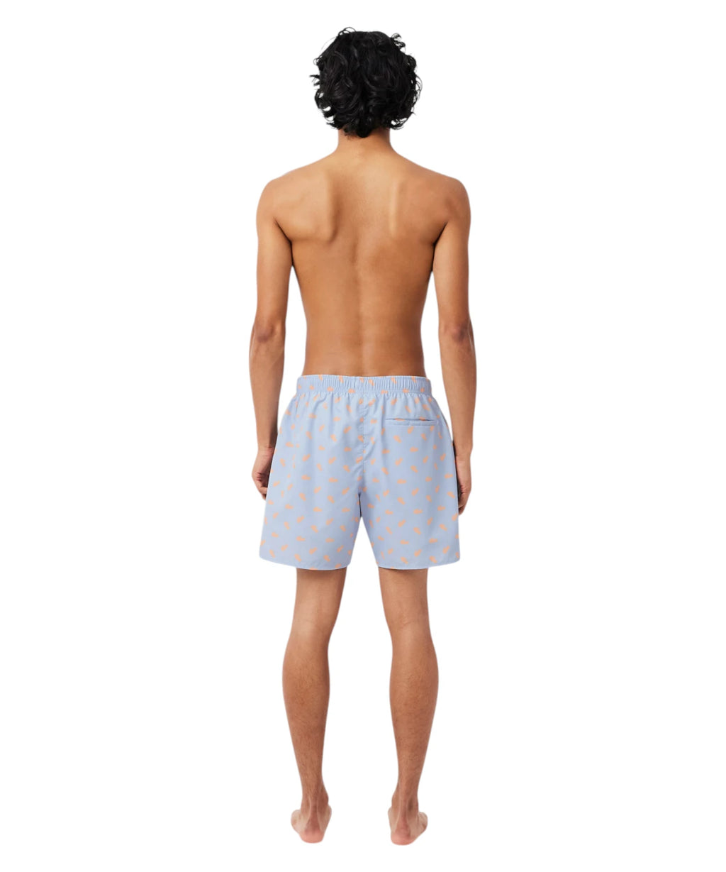 Boxer Mare Uomo Lacoste con Stampa Coccodrillo
