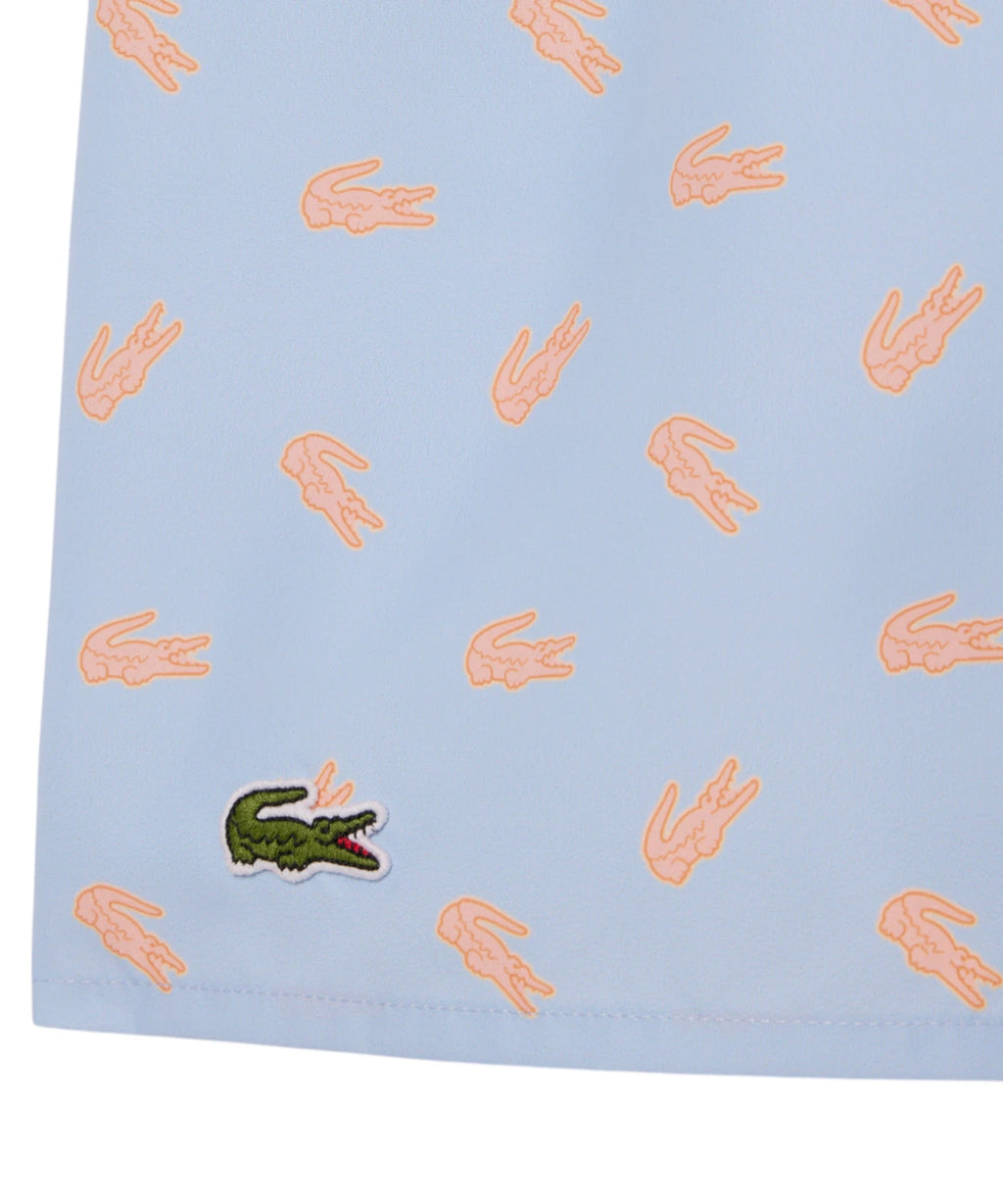 Boxer Mare Uomo Lacoste con Stampa Coccodrillo