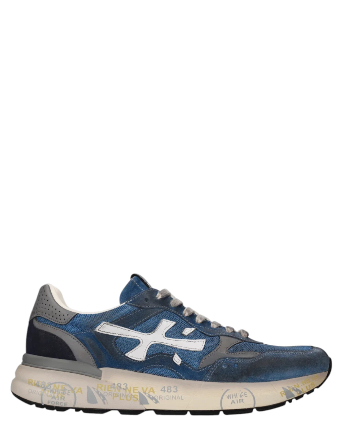 Sneakers Uomo Premiata Mick 0.1 8120 con Suola Platform