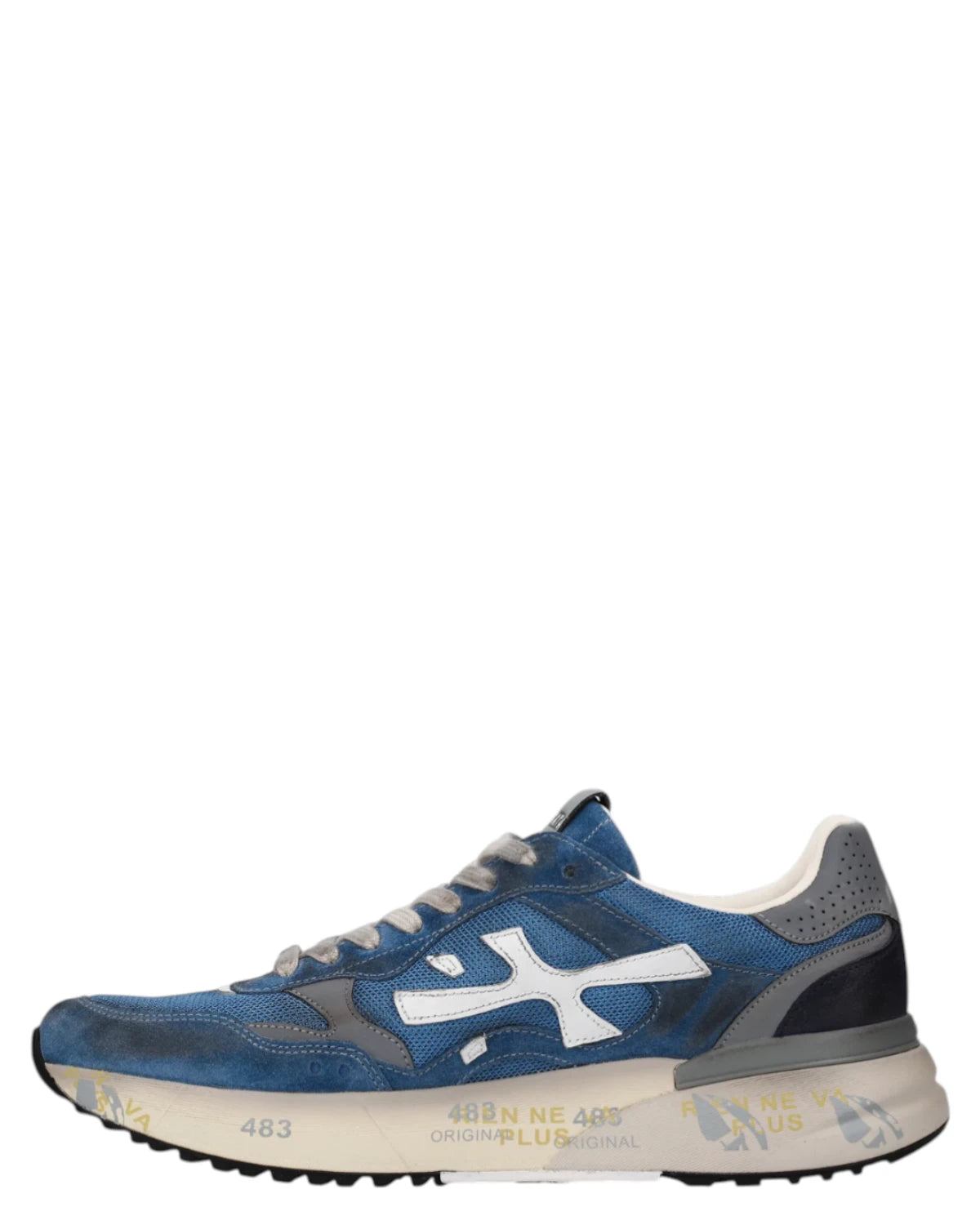 Sneakers Uomo Premiata Mick 0.1 8120 con Suola Platform
