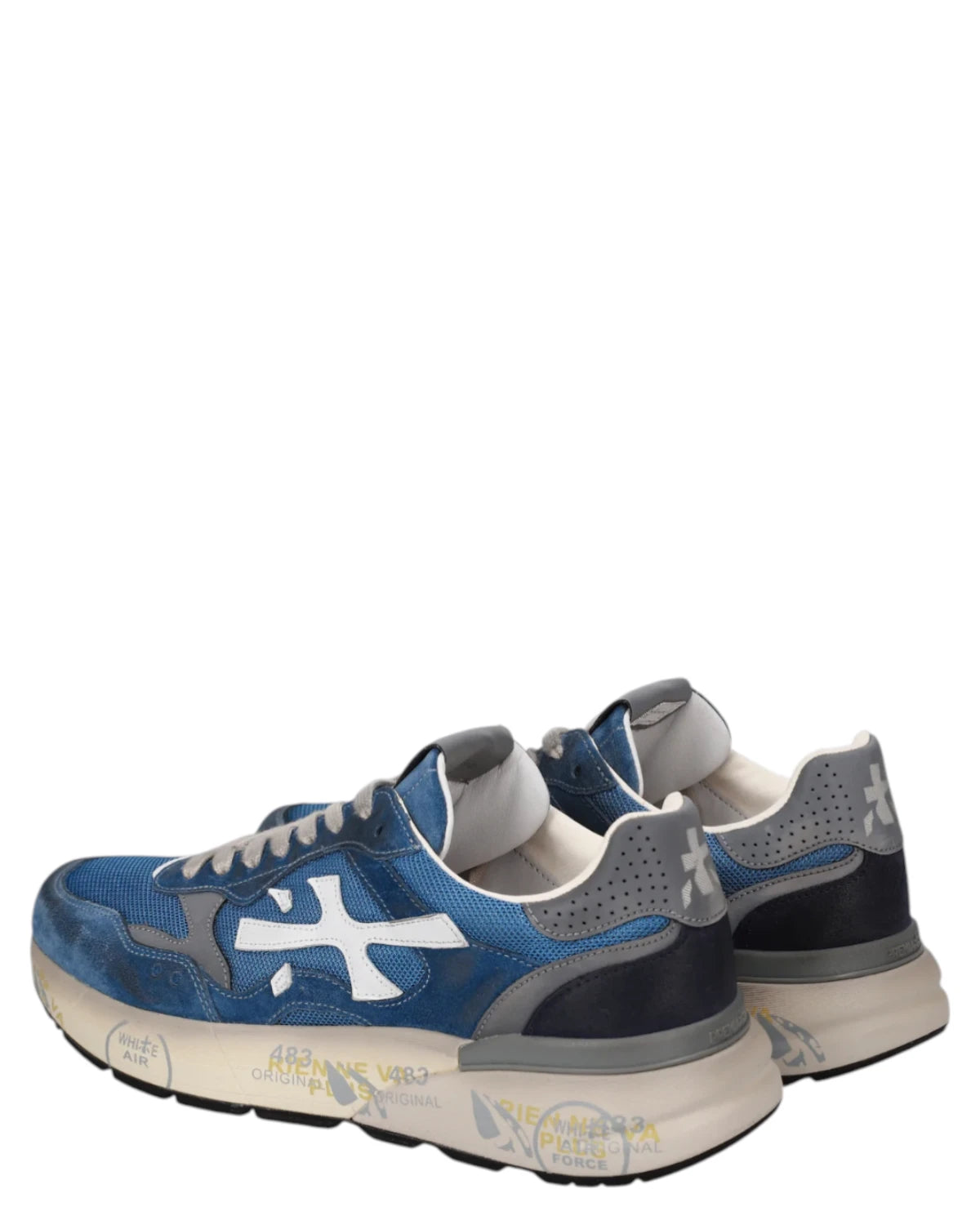 Sneakers Uomo Premiata Mick 0.1 8120 con Suola Platform