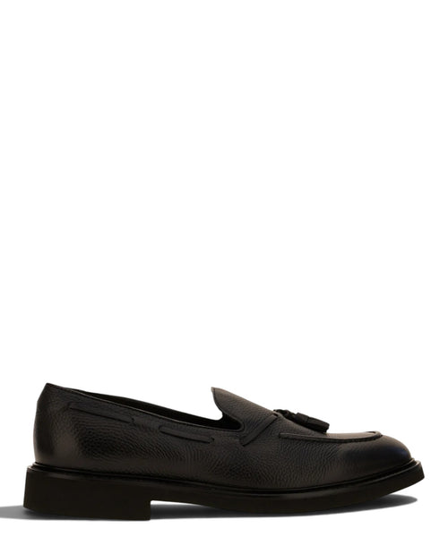 Mocasines Hombre Doucal’s de Piel Martillada con Borlas