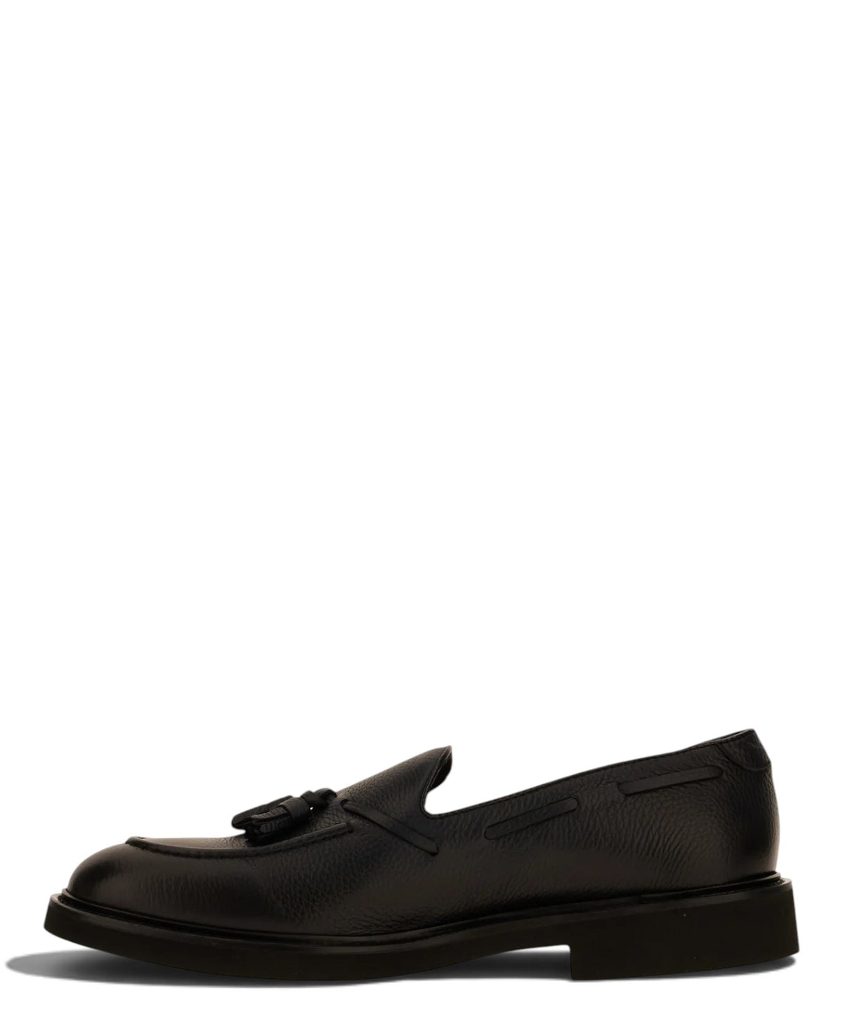 Mocasines Hombre Doucal’s de Piel Martillada con Borlas
