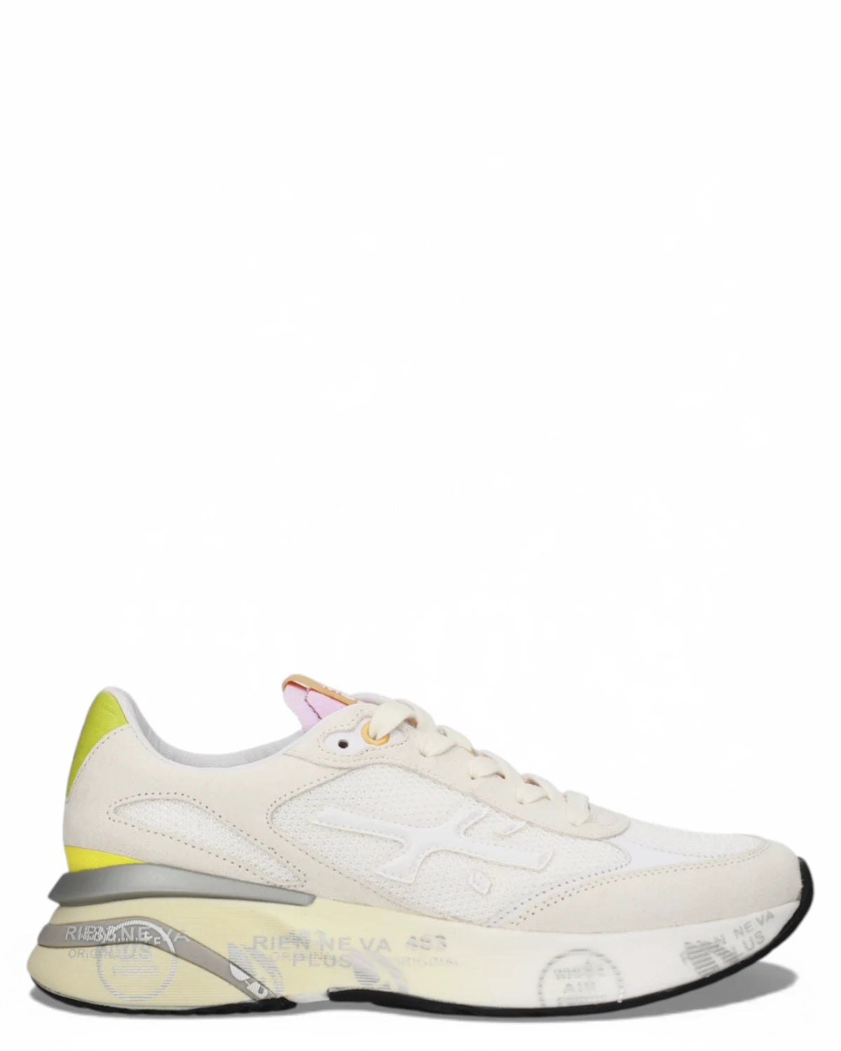 Sneakers Moerund 8303: Pelle e Tessuto Tecnico