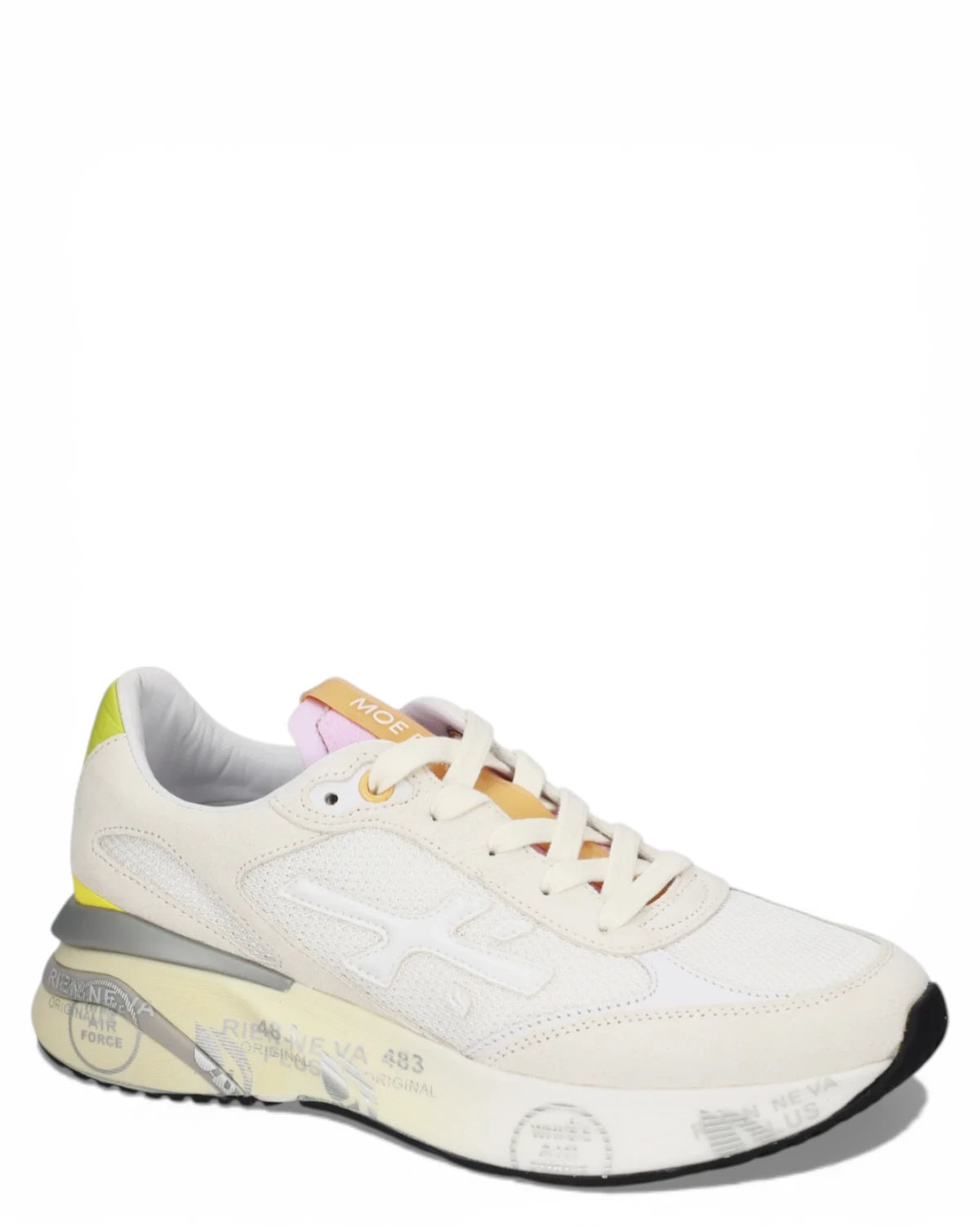 Sneakers Moerund 8303: Pelle e Tessuto Tecnico