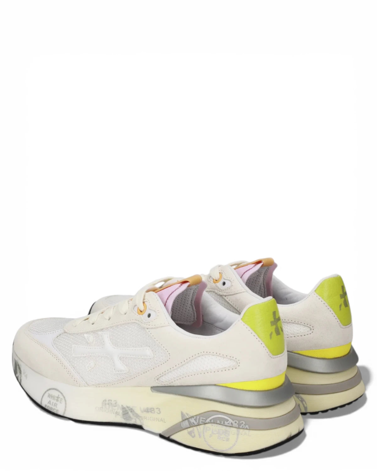 Sneakers Moerund 8303: Pelle e Tessuto Tecnico