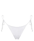 Slip Mare Donna Marielle Bianco con Laccetti-Mc2 Saint Barth-Costumi da bagno-Vittorio Citro Boutique