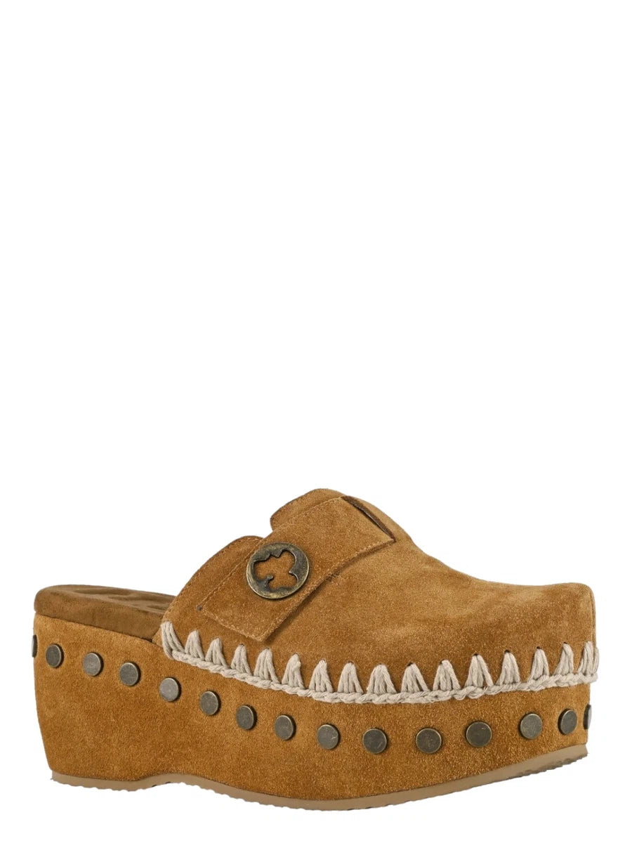 Zoccolo in Camoscio Plain-Mou-Ciabatte-Vittorio Citro Boutique