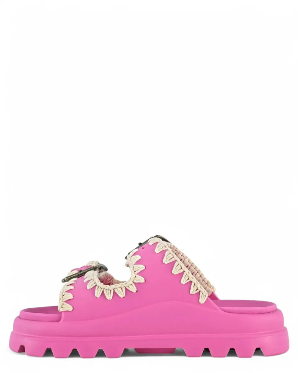 Mou Eva One-Piece Slide con Due Fibbie-Mou-Ciabatte-Vittorio Citro Boutique