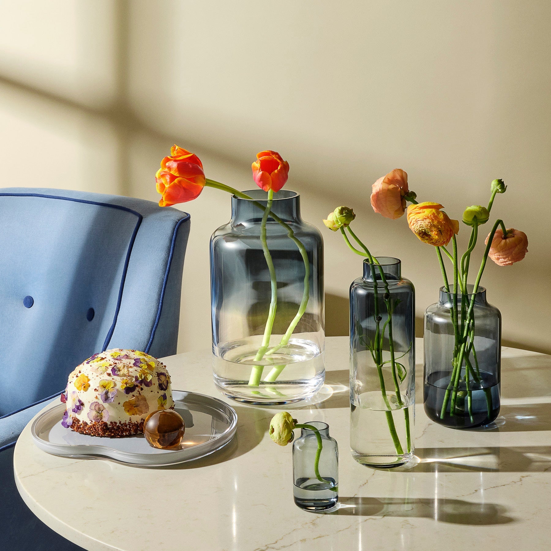 Magnolia Vase Medium-NUDE EU-Vasi-Vittorio Citro Boutique