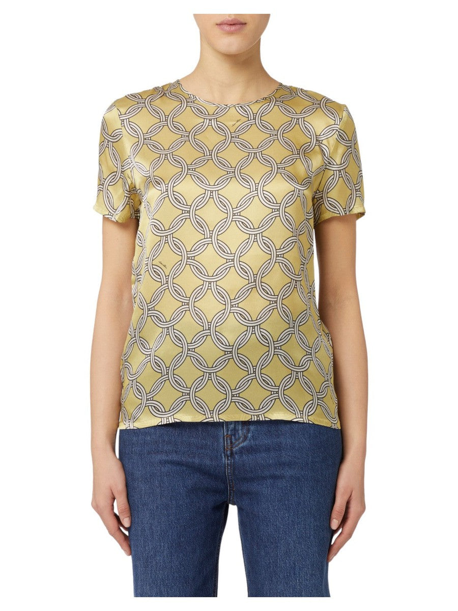 Blusa Hobby in Raso di Seta-Marella-T-shirt-Vittorio Citro Boutique