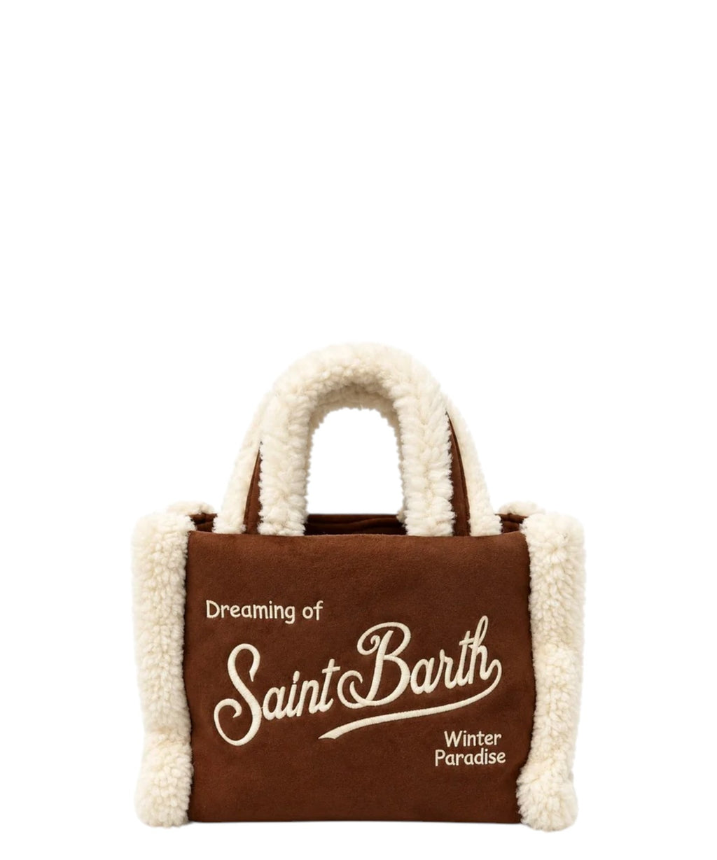 MC2 Saint Barth Vanity Mini Shearling Borsa Donna