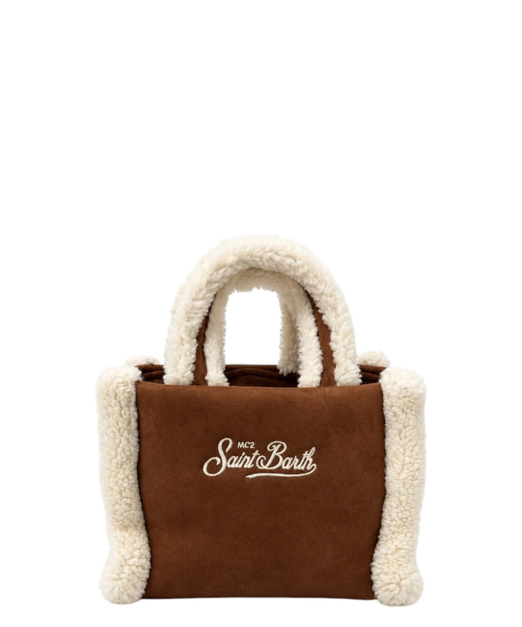 MC2 Saint Barth Vanity Mini Shearling Borsa Donna