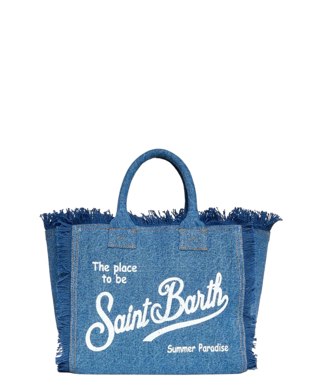 Denim-Tasche Colette MC2 Saint Barth – Stil und Praktikabilität