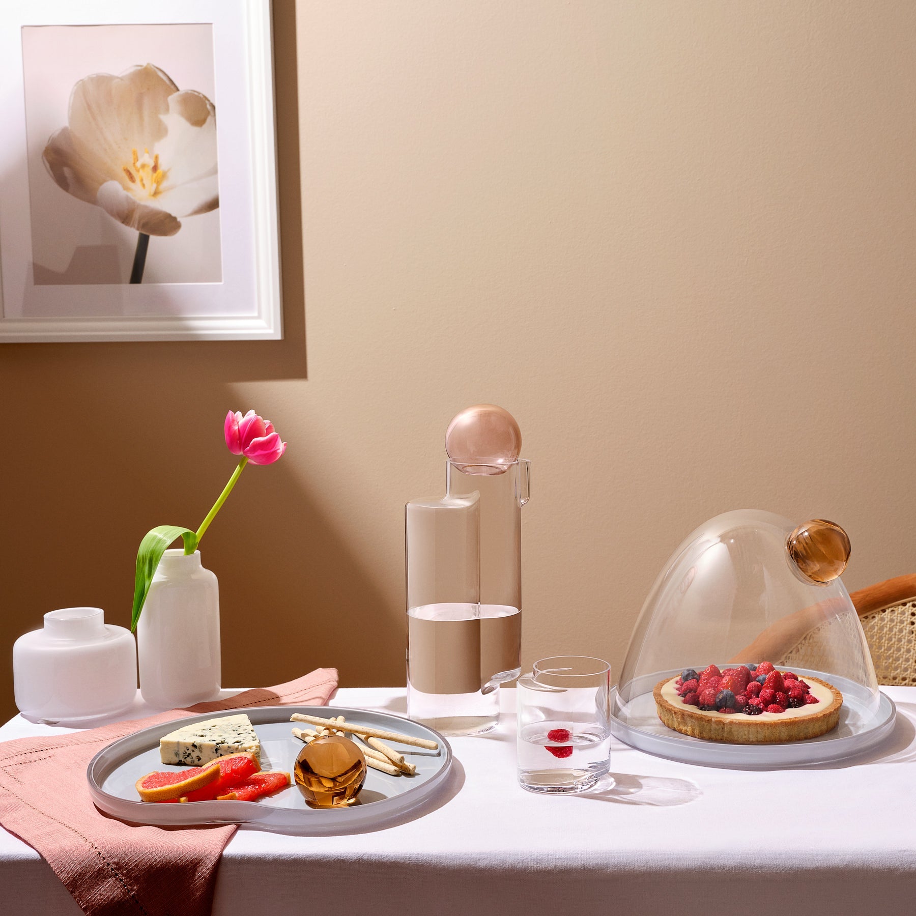 Mini Magnolia Vase Wide-NUDE EU-Vasi-Vittorio Citro Boutique