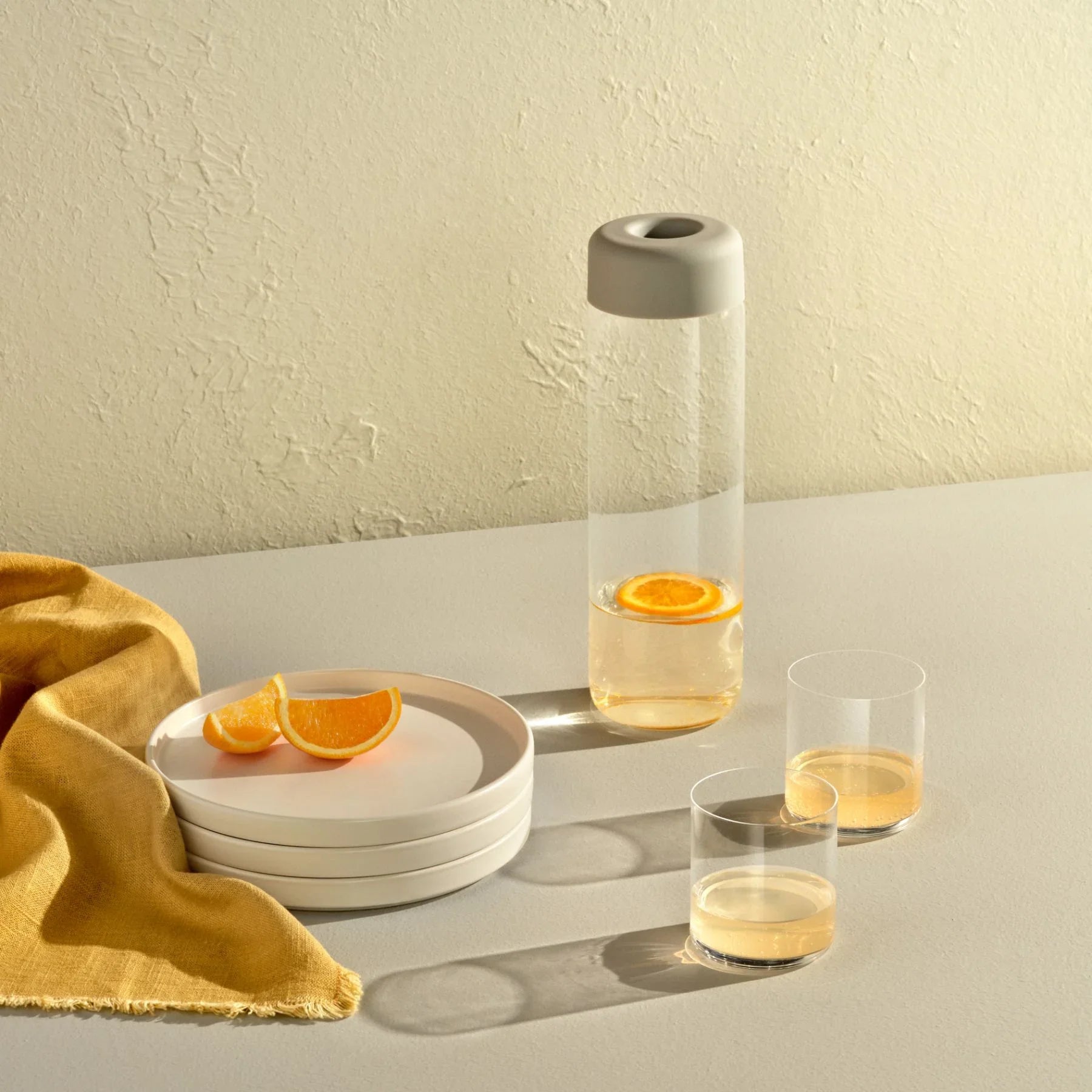 Set regalo Finesse: brocca con coperchio e 2 tumbler