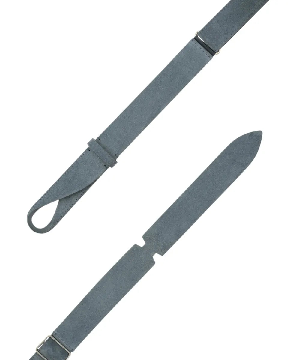 Cintura Nobuckle Suede in camoscio senza fibbia-Orciani-Cinture-Vittorio Citro Boutique