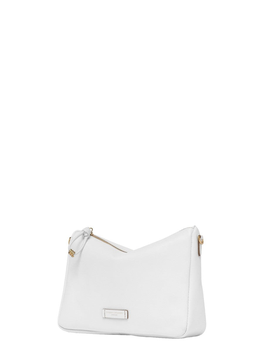 Nora Pouch by Gianni Chiarini Smooth Leather and Gold Details
