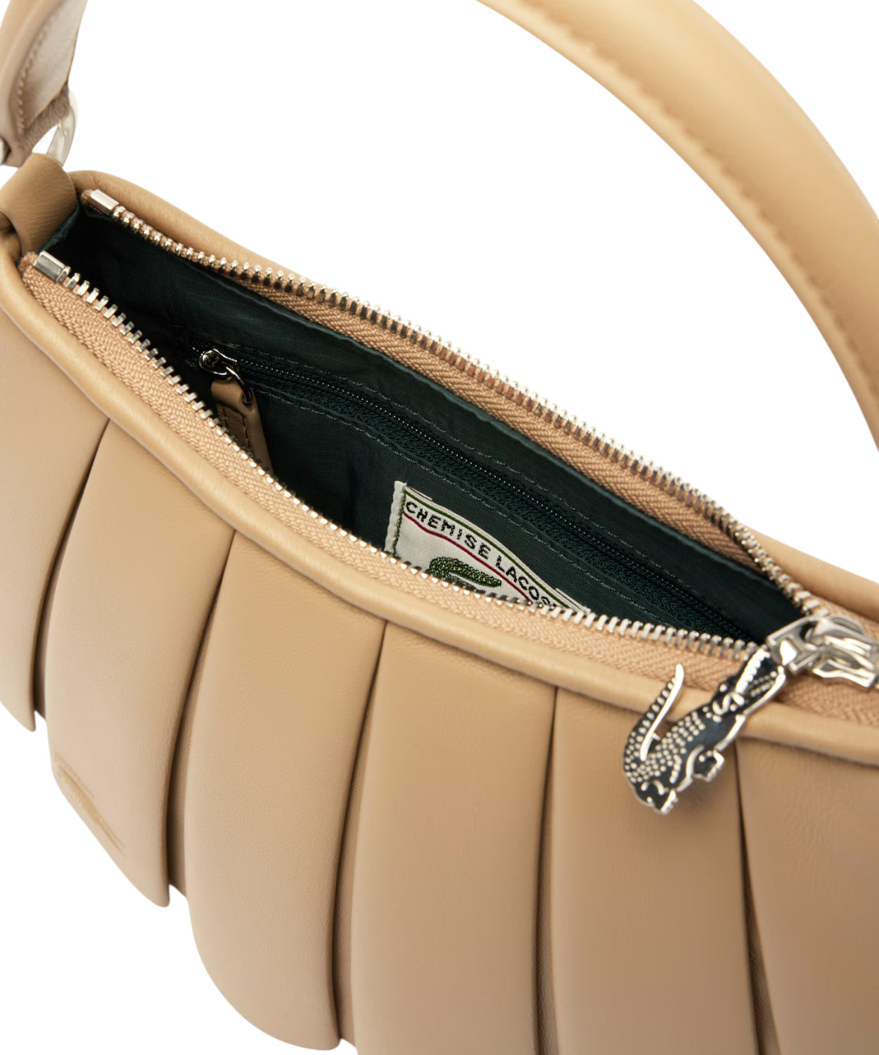 Borsa Hobo Piccola Lacoste Lenglen in Pelle