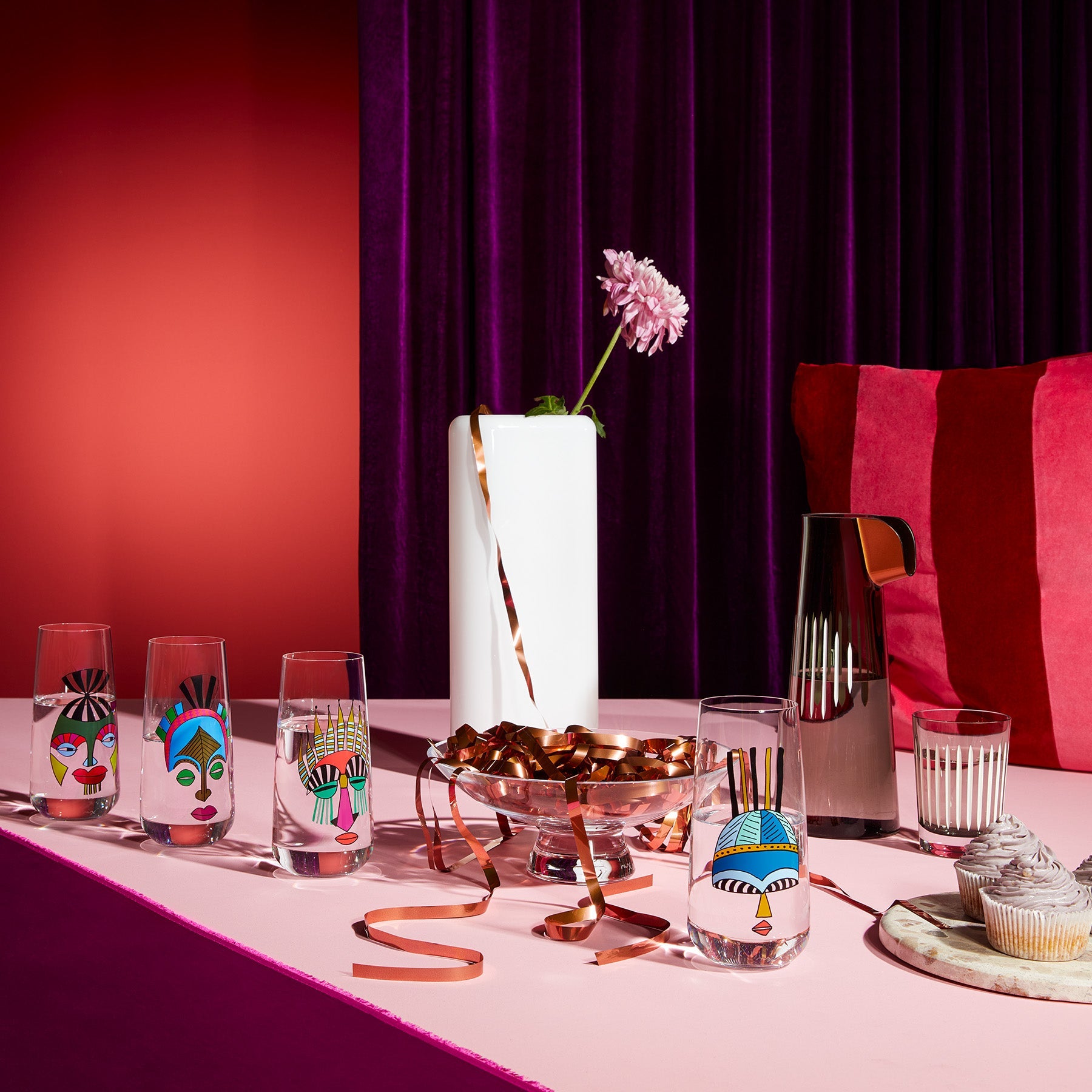 Layers Vase Tall-NUDE EU-Vasi-Vittorio Citro Boutique