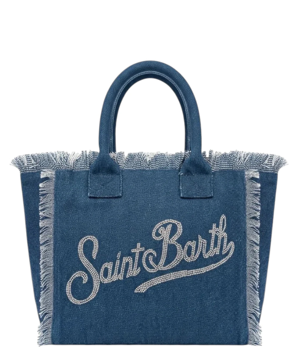 MC2 Saint Barth Vanity Tas Met Logo En Strass