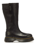 Stivali Donna Dr. Martens Buzz Hi in Pelle Milled Gloss con Platform