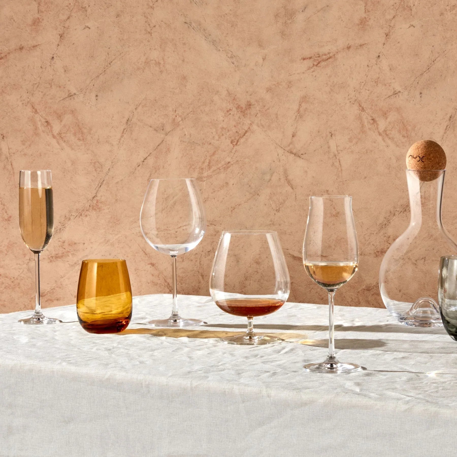 Set 2 calici da champagne Vintage