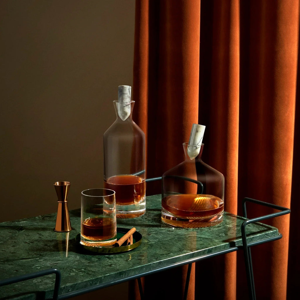 Bottiglia da whisky Alba bassa
