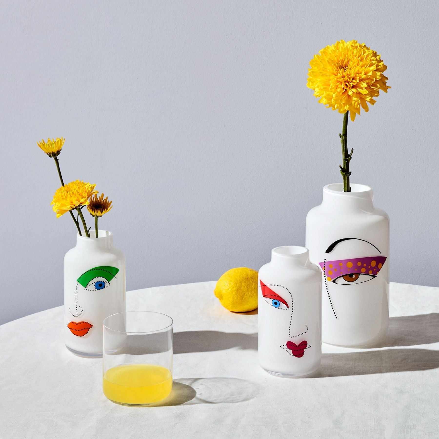 Mini Magnolia Rock & Pop Vase Small-NUDE EU-Vasi-Vittorio Citro Boutique