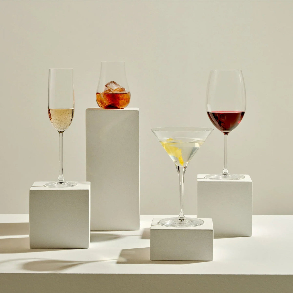 Set 2 calici da champagne Vintage
