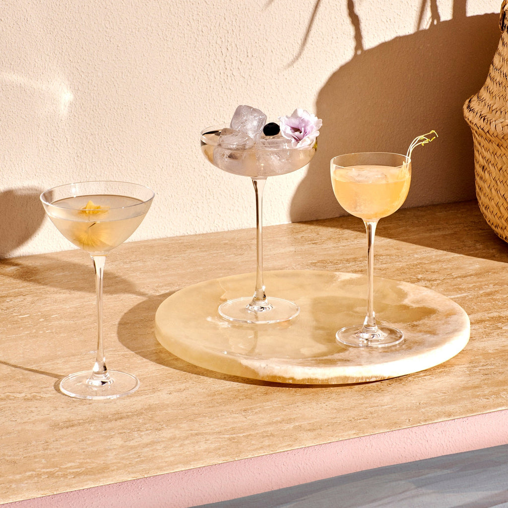 Savage Set of 6 Coupetini Glasses-NUDE EU-Coupetini glass-Vittorio Citro Boutique
