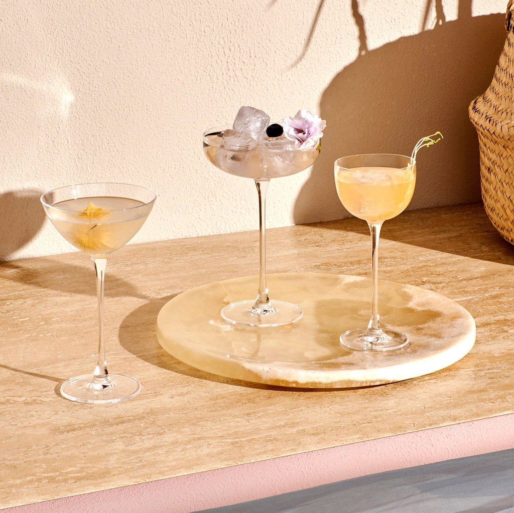 Savage Set of 6 Coupe Glasses-NUDE EU-Coupe Glass-Vittorio Citro Boutique