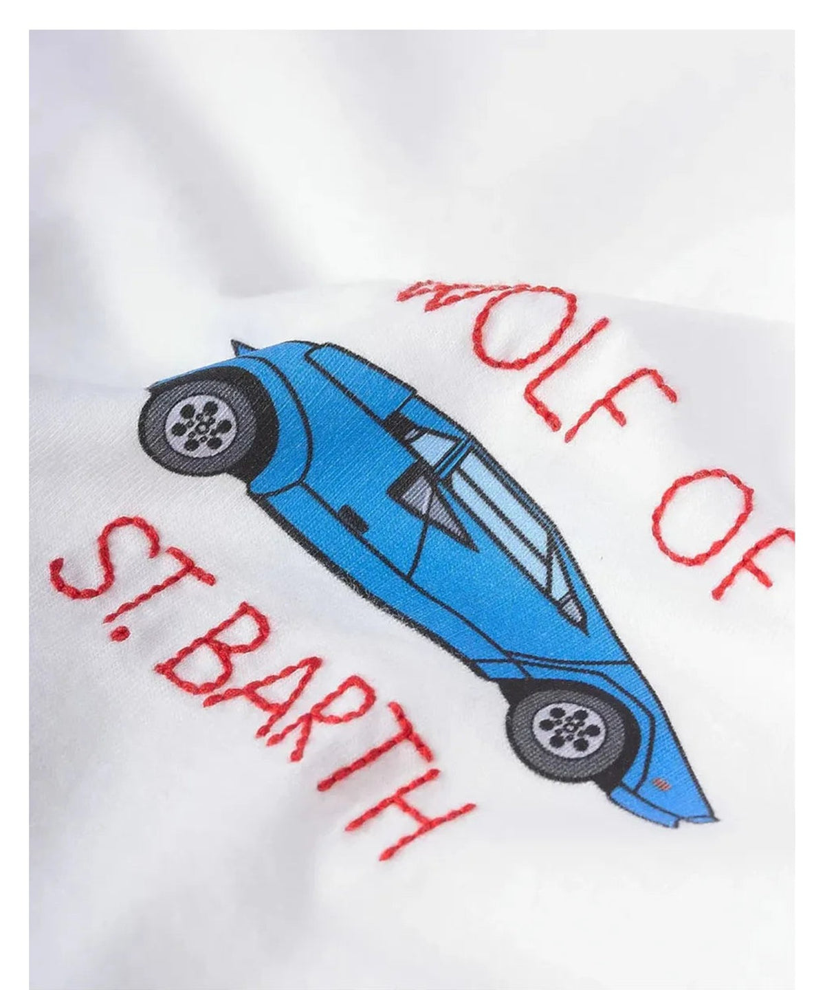 T-Shirt "Wolf of St. Barth"-Mc2 Saint Barth-T-shirt-Vittorio Citro Boutique